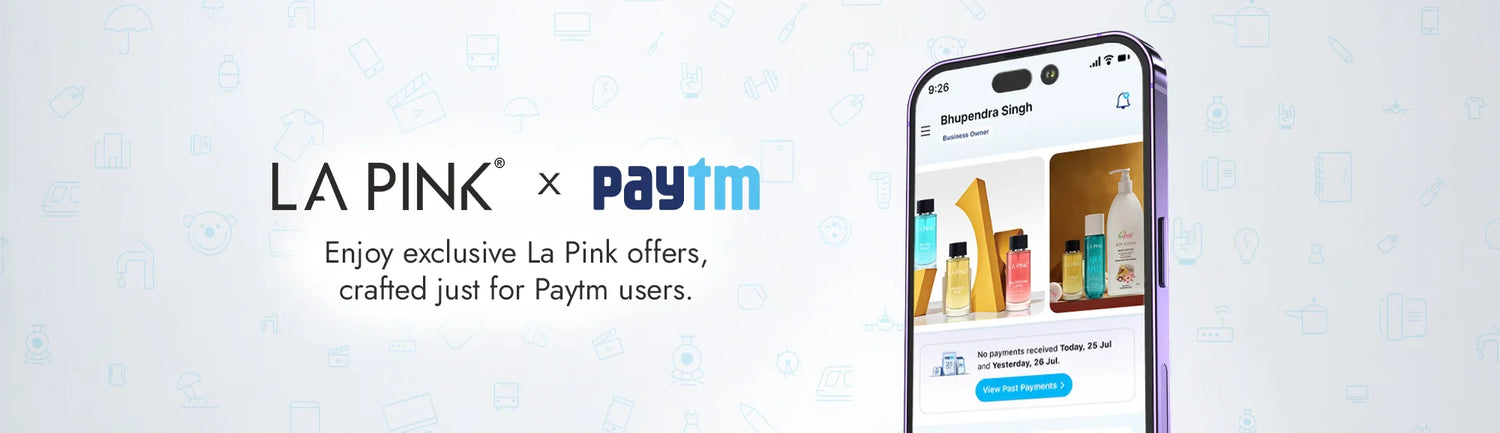  La Pink X PayTM Collection Page Banner 