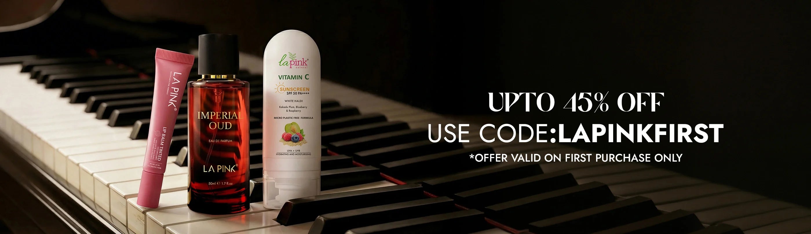 Get upto 35 % off - Best Selling Products Summer Collection Skin Care Products - La Pink
