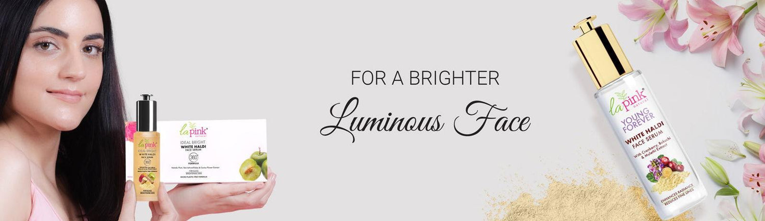Best White Haldi Face Serum for Glowing Skin | La Pink - La Pink