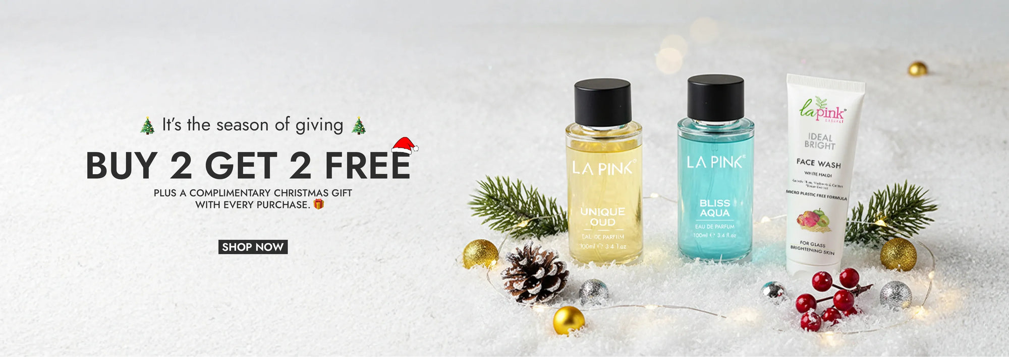 La Pink Ubtan Face Skin Care Collection - 100% Microplastic Free Products - La Pink