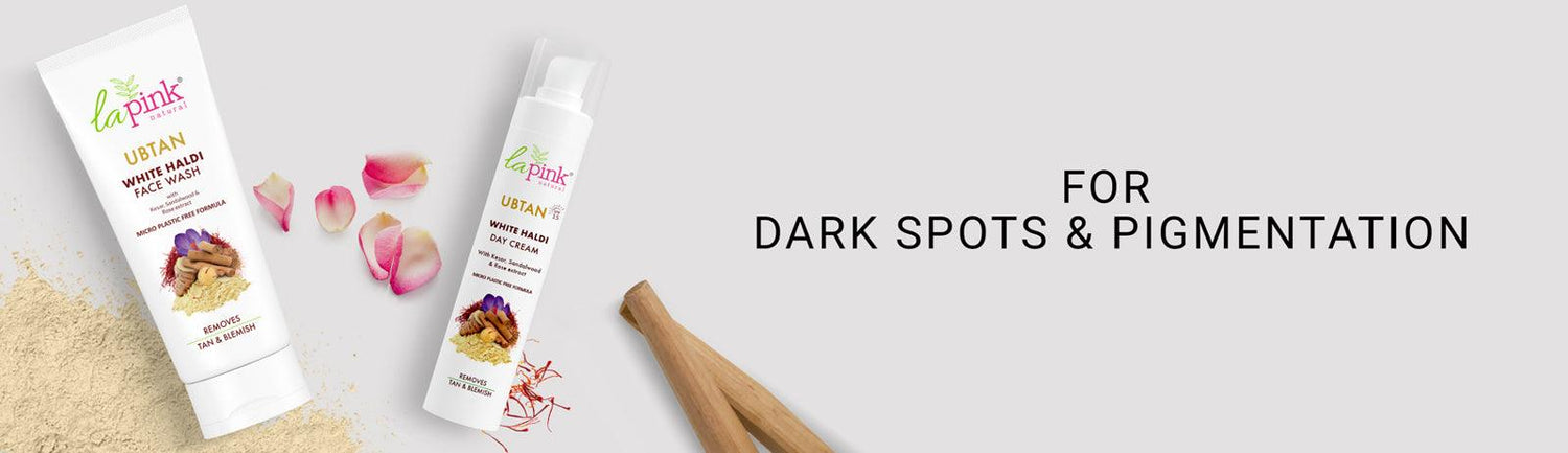 Face wash, cream &amp; serum to remove dark spots &amp; pigmentation - La Pink