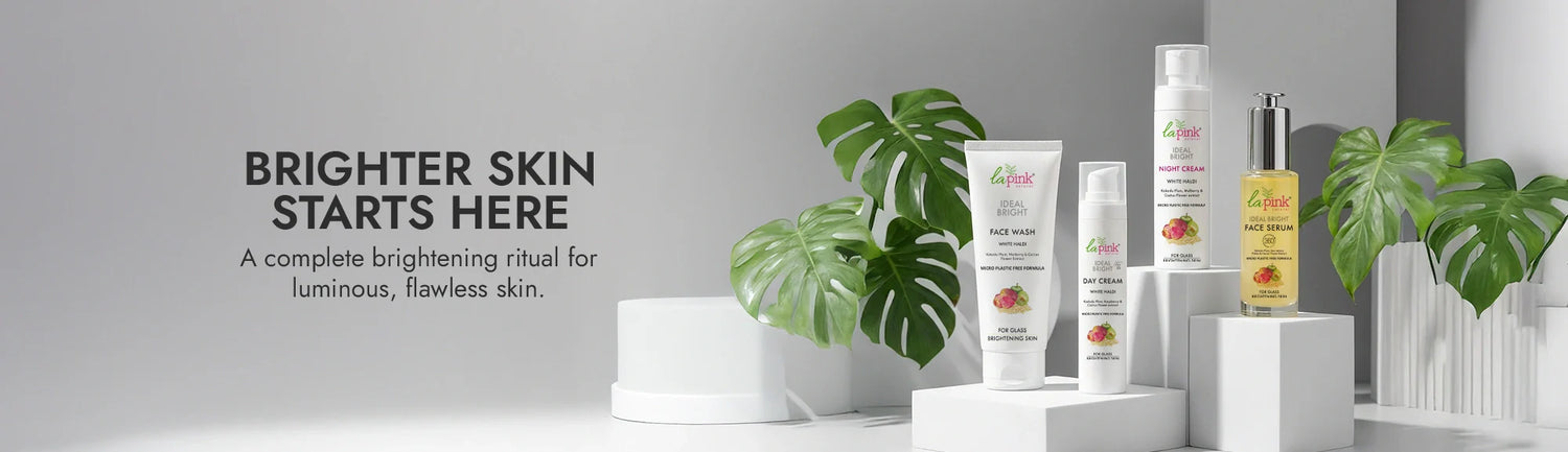 Ideal Bright White Haldi Collection for Glass-Like Skin - La Pink