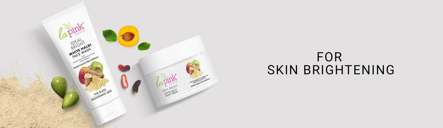 Best skin brightening face wash, cream &amp; Serum for flawless skin - La Pink