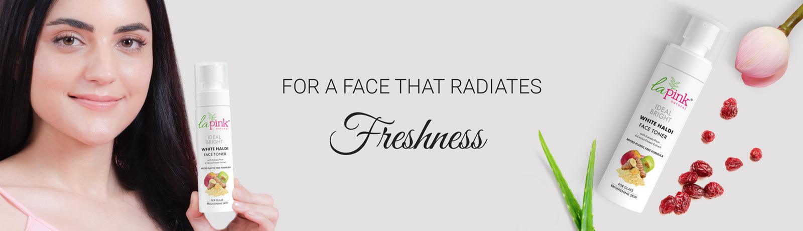 Best White Haldi Face Toner for all skin types | La Pink - La Pink