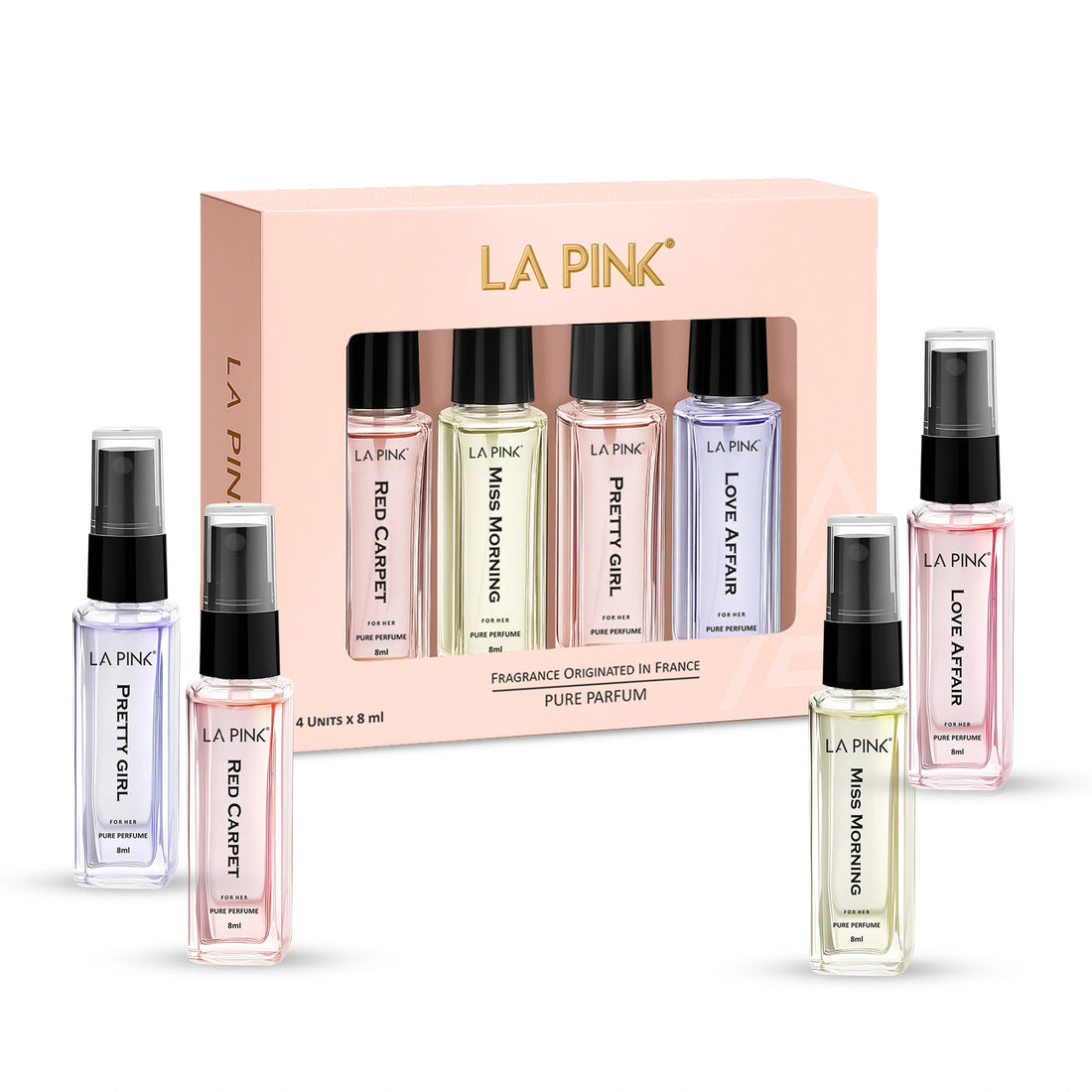 Women Gift Pack Pure Parfum (8ml x 4 Pcs)