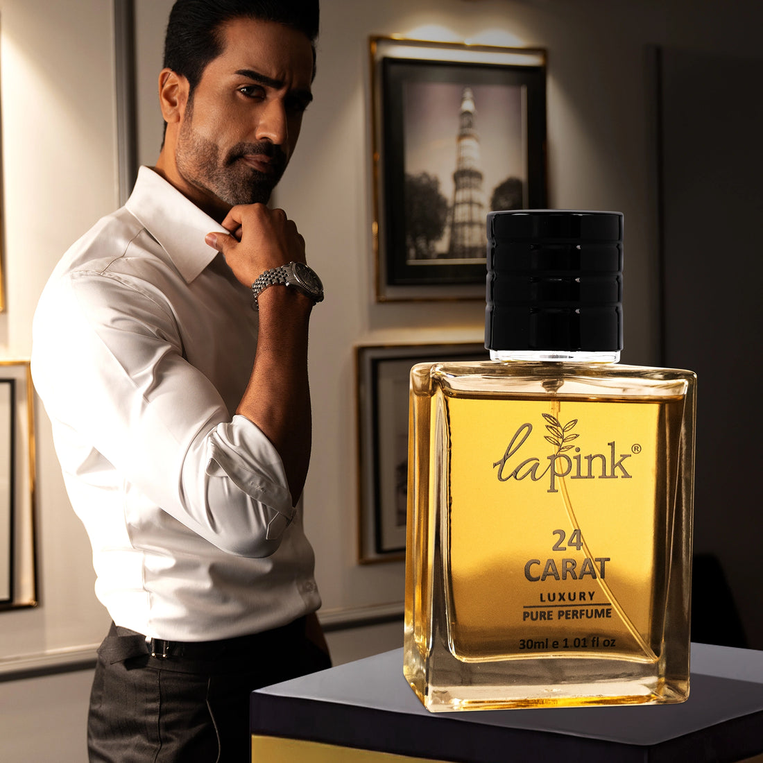 24 Carat French Luxury Pure Perfume for Men - 30ml