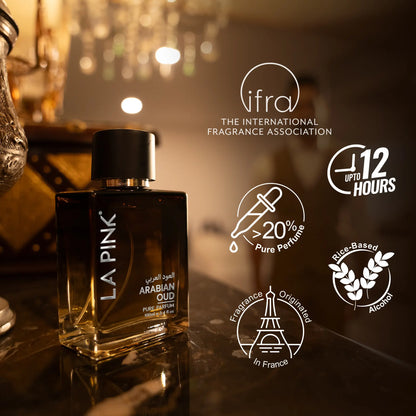 Arabian Oud French Luxury Pure Perfume for Men