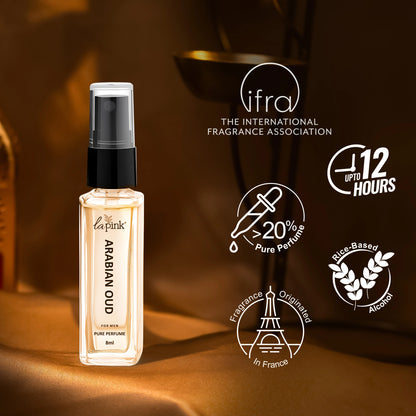 Arabian Oud French Luxury Pure Perfume for Men