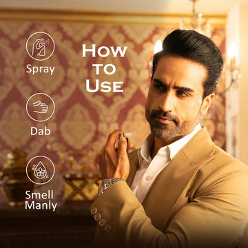 Arabian Oud French Luxury Pure Perfume for Men