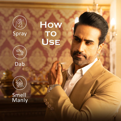 Arabian Oud French Luxury Pure Perfume for Men - 30ml