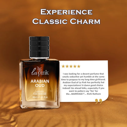 Arabian Oud French Luxury Pure Perfume for Men - 30ml