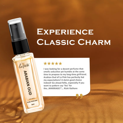 Arabian Oud French Luxury Pure Perfume for Men