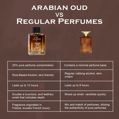 Arabian Oud French Luxury Pure Perfume for Men - 100ml