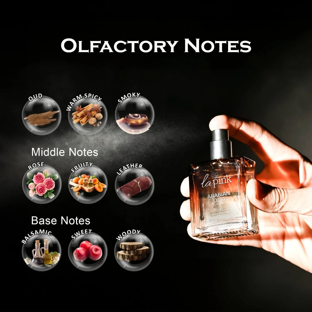 Arabian Oud French Luxury Pure Perfume for Men - 30ml
