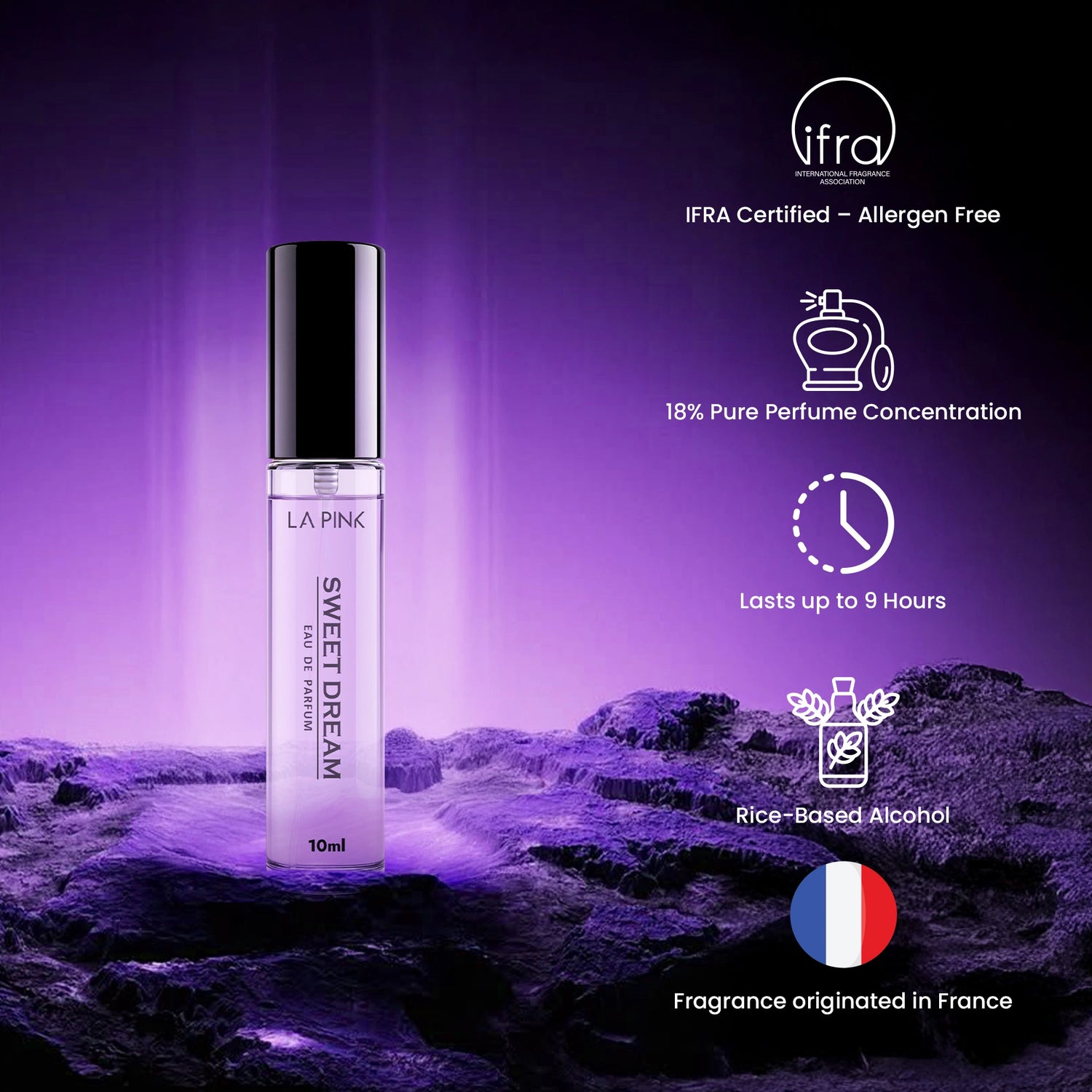 Sweet Dream French Luxury Perfume for Women &amp; Men 10ml