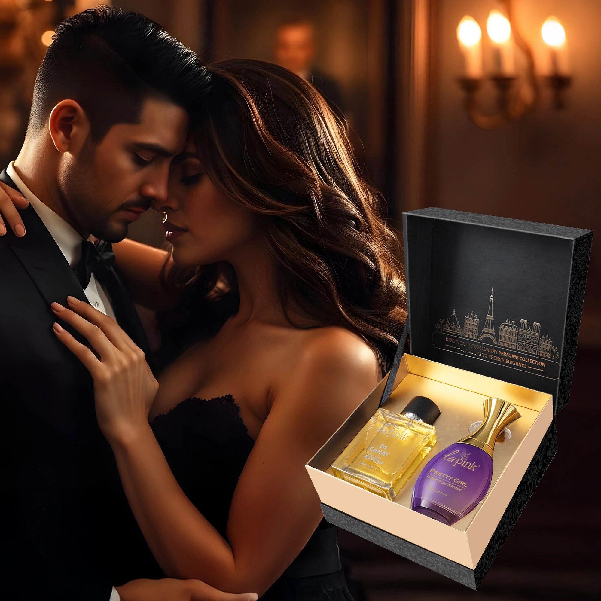 24 Carat &amp; Pretty Girl Pure Perfume Gift Set