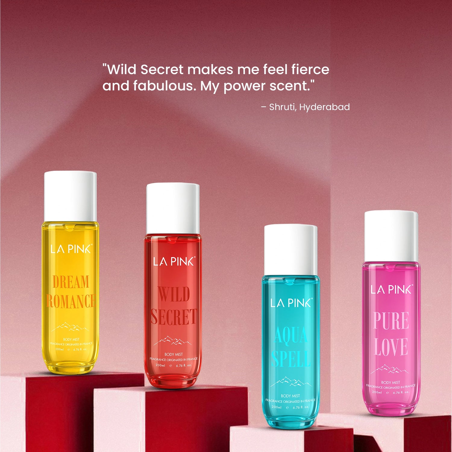 Body Mist Wild Secret 200 ML