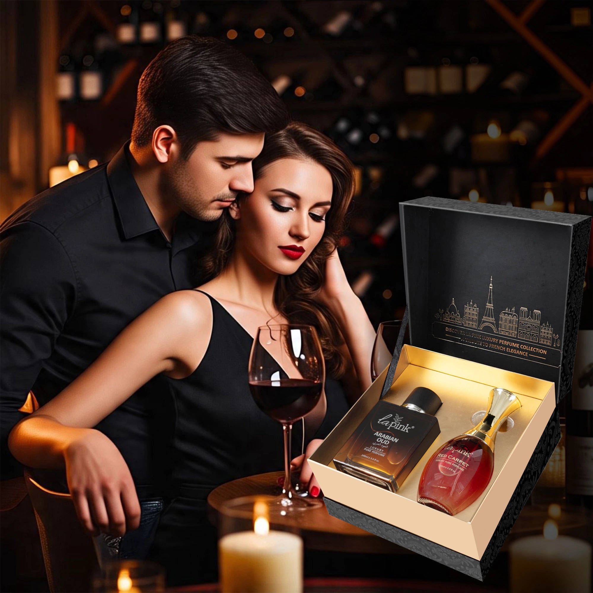 Red Carpet &amp; Arabian Oud Pure Perfume Gift Set