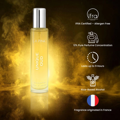 Unique Oud EDP French Luxury Unisex Perfume 25ml