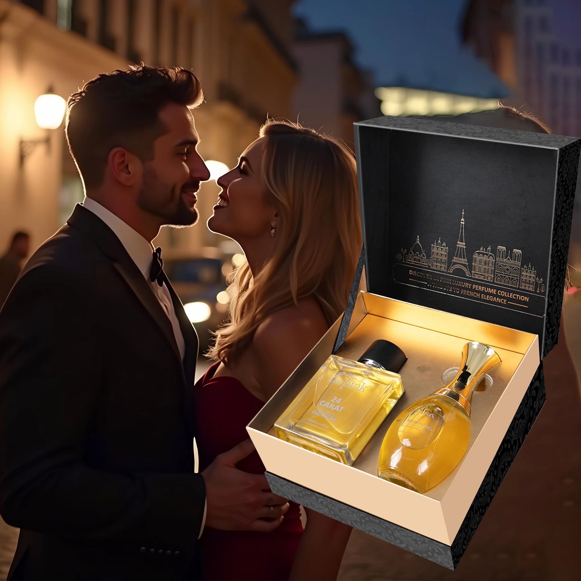 Miss Morning &amp; 24 Carat Pure Perfume Gift Set