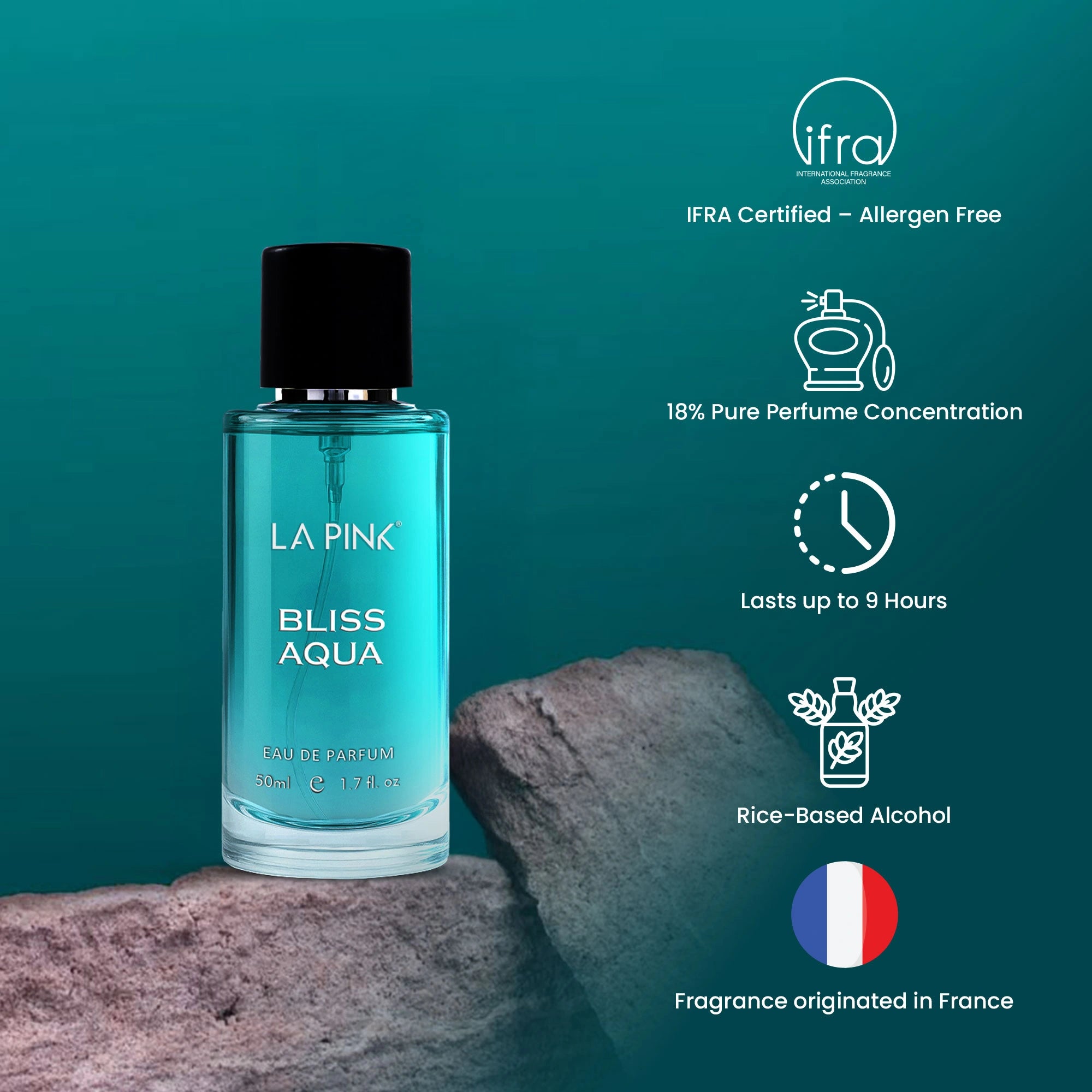 Bliss Aqua French Luxury Perfume for Men 50 ML