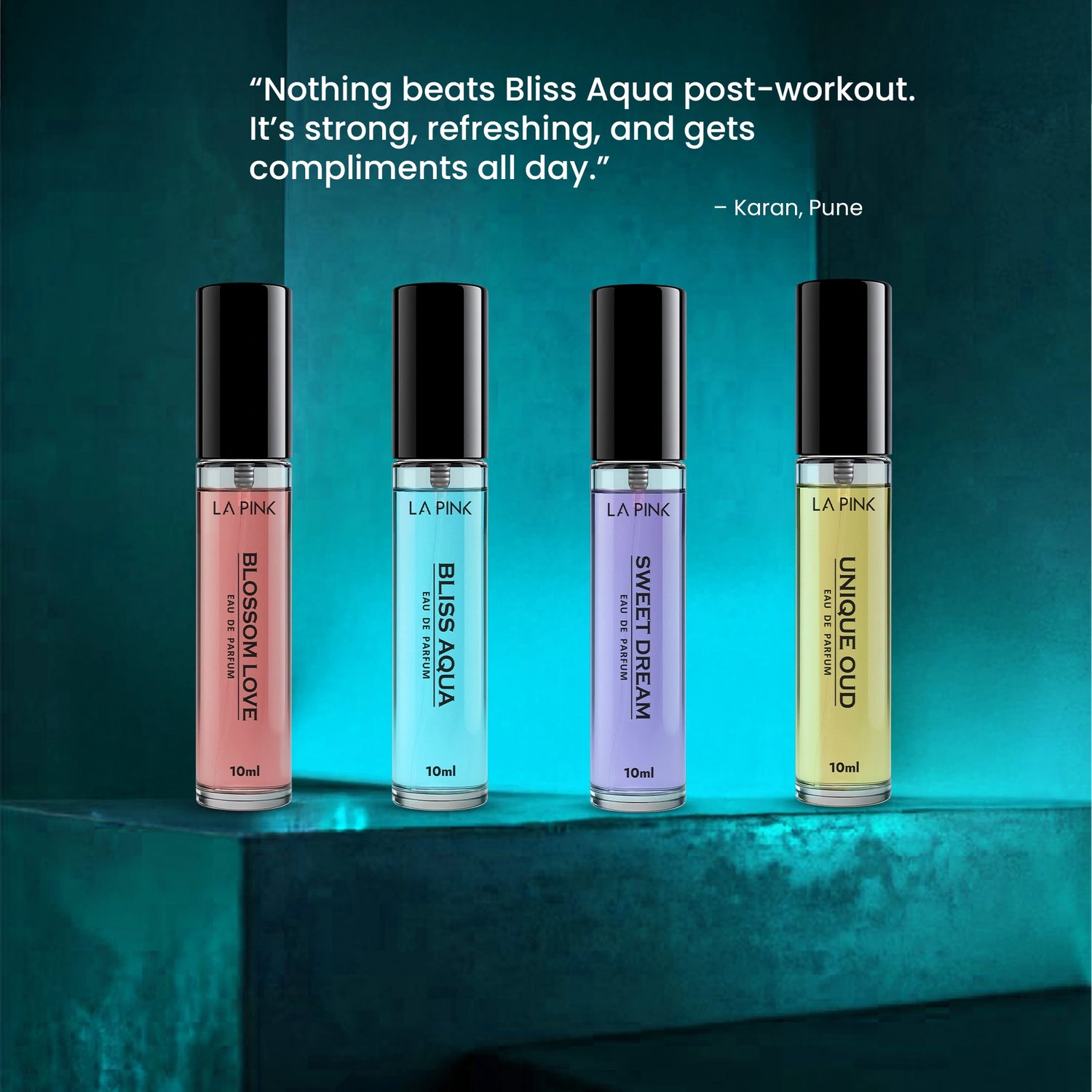 Bliss Aqua EDP Luxury Perfume for Women &amp; Men 10ml