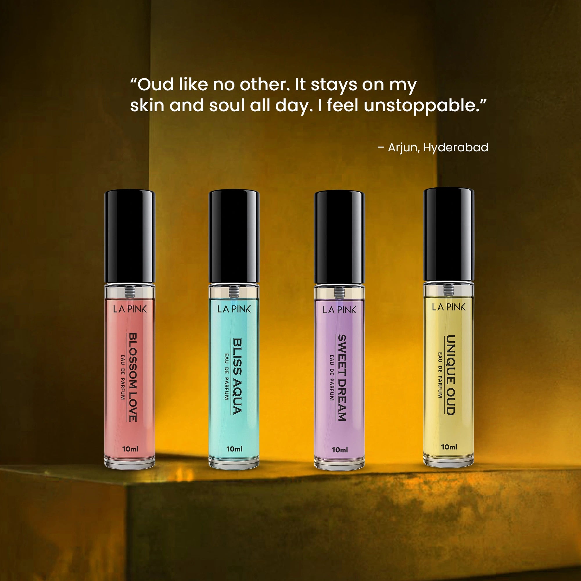 Unique Oud EDP French Luxury Unisex Perfume 10ml