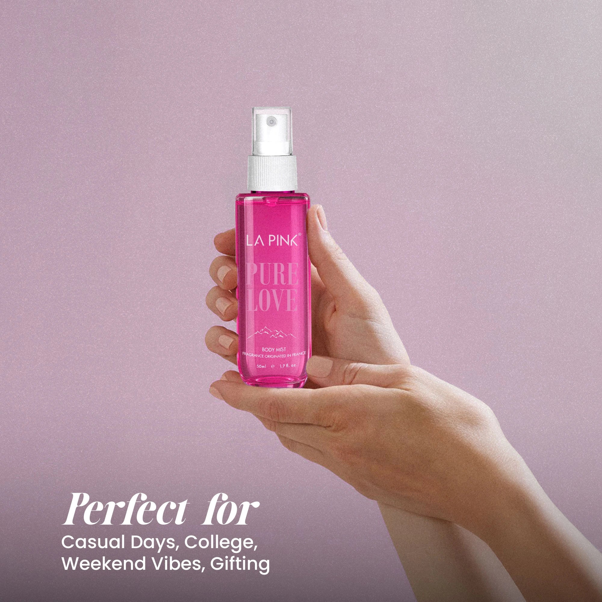 La Pink Body Mist Pure Love 50 ML