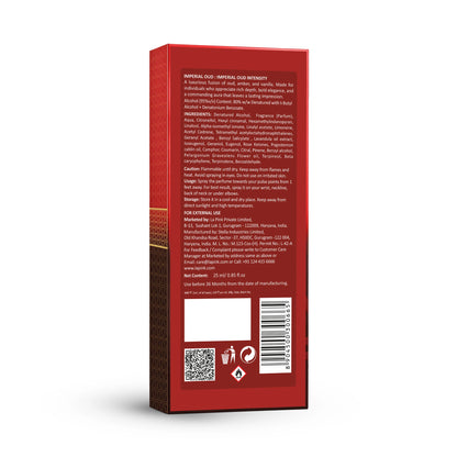 Imperial OUD Unisex Long Lasting Eue De Perfume Perfume 25ml