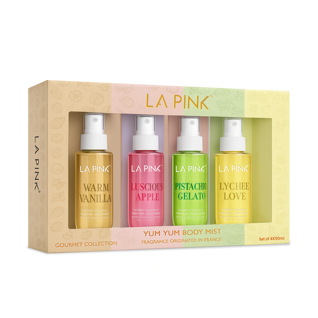 YUM YUM BODY MIST GOURMET COLLECTION GIFT SET