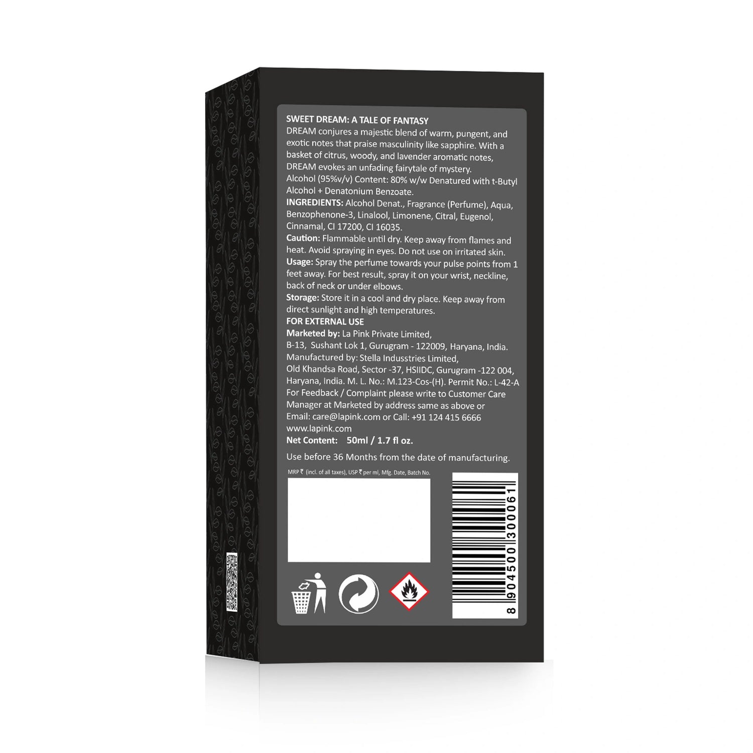 Sweet Dream French Luxury Perfume for Women 50 ML