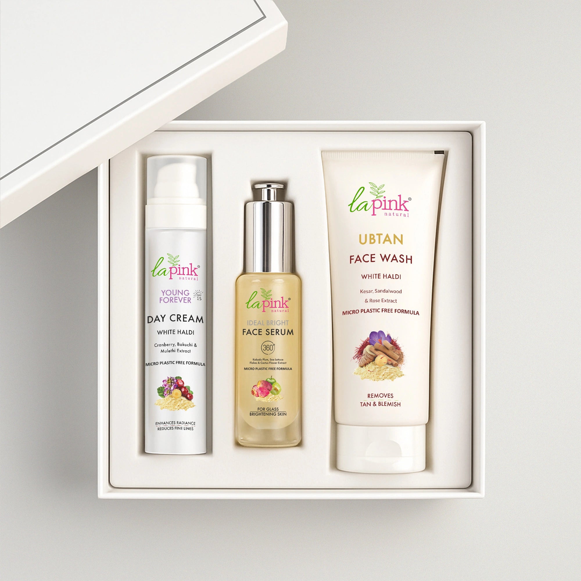 Complete Skin Brightening Beauty Gift Set (3 Piece Box)