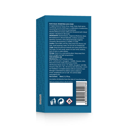 Bliss Aqua French Luxury Perfume for Men 50 ML