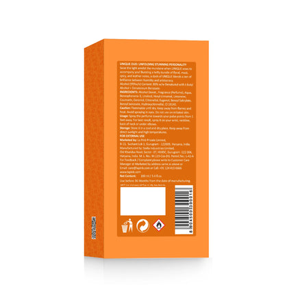 Unique Oud French Luxury Perfume  100 ML