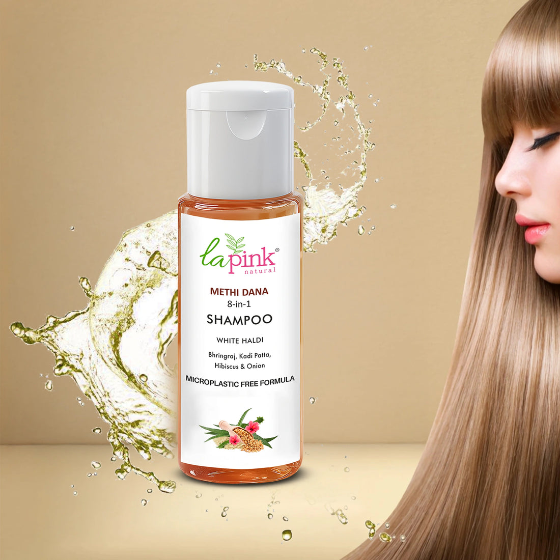 Methi Dana 8-in-1 Shampoo for Hair Fall Control