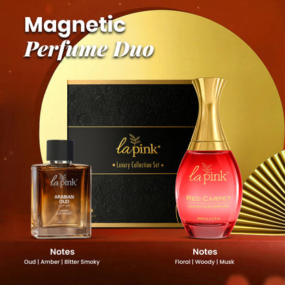Red Carpet &amp; Arabian Oud Pure Perfume Gift Set