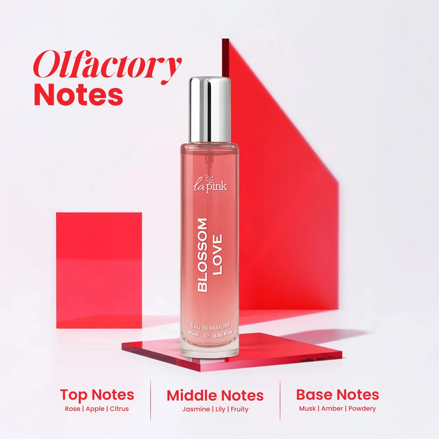 La Pink Silver Collection Unisex EDP Perfume Gift Set