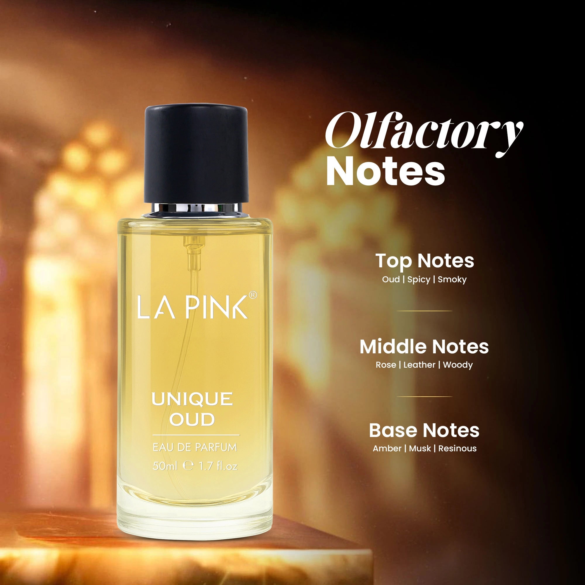 Unique Oud French Luxury Perfume 50ML