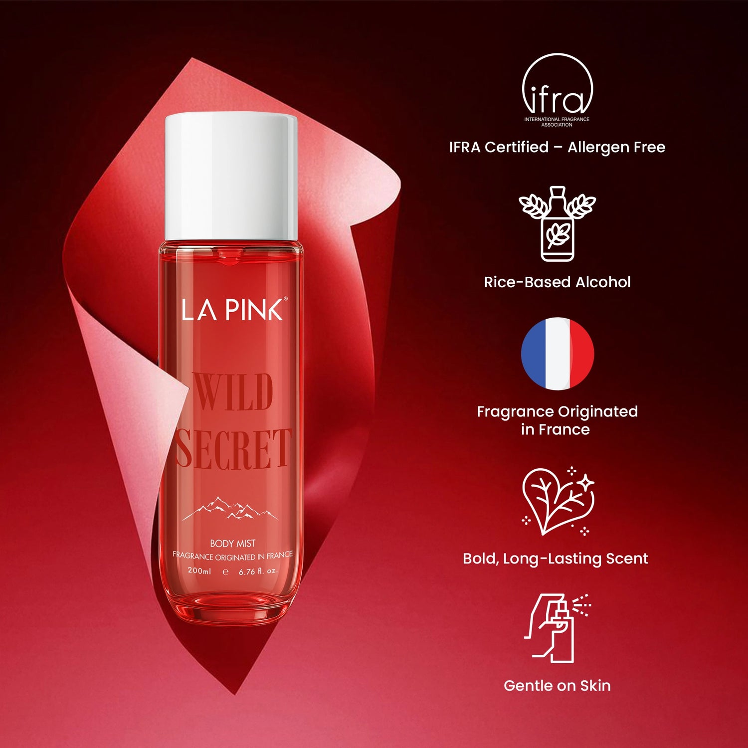 Body Mist Wild Secret 200 ML