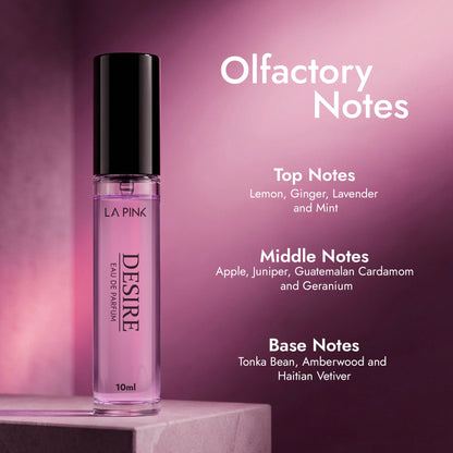 Desire Long Lasting Eue De Perfume 10ml