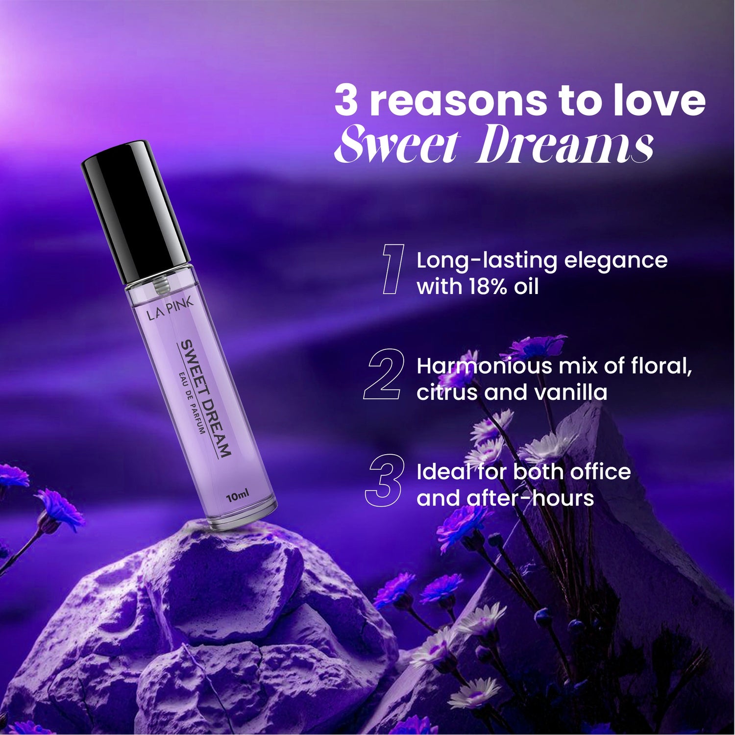 Sweet Dream French Luxury Perfume for Women &amp; Men 10ml
