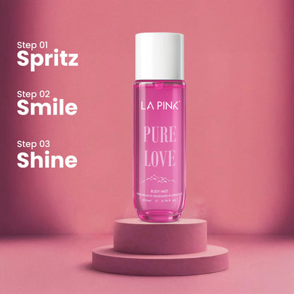 La Pink Body Mist Pure Love 200 ML