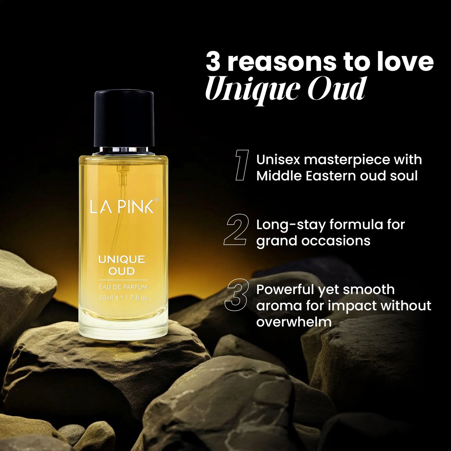 Unique Oud French Luxury Perfume 50ML