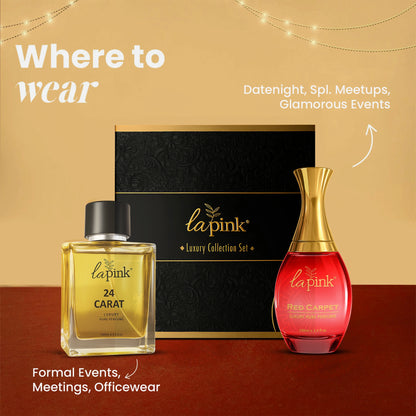 Red Carpet &amp; 24 Carat Pure Perfume Gift Set