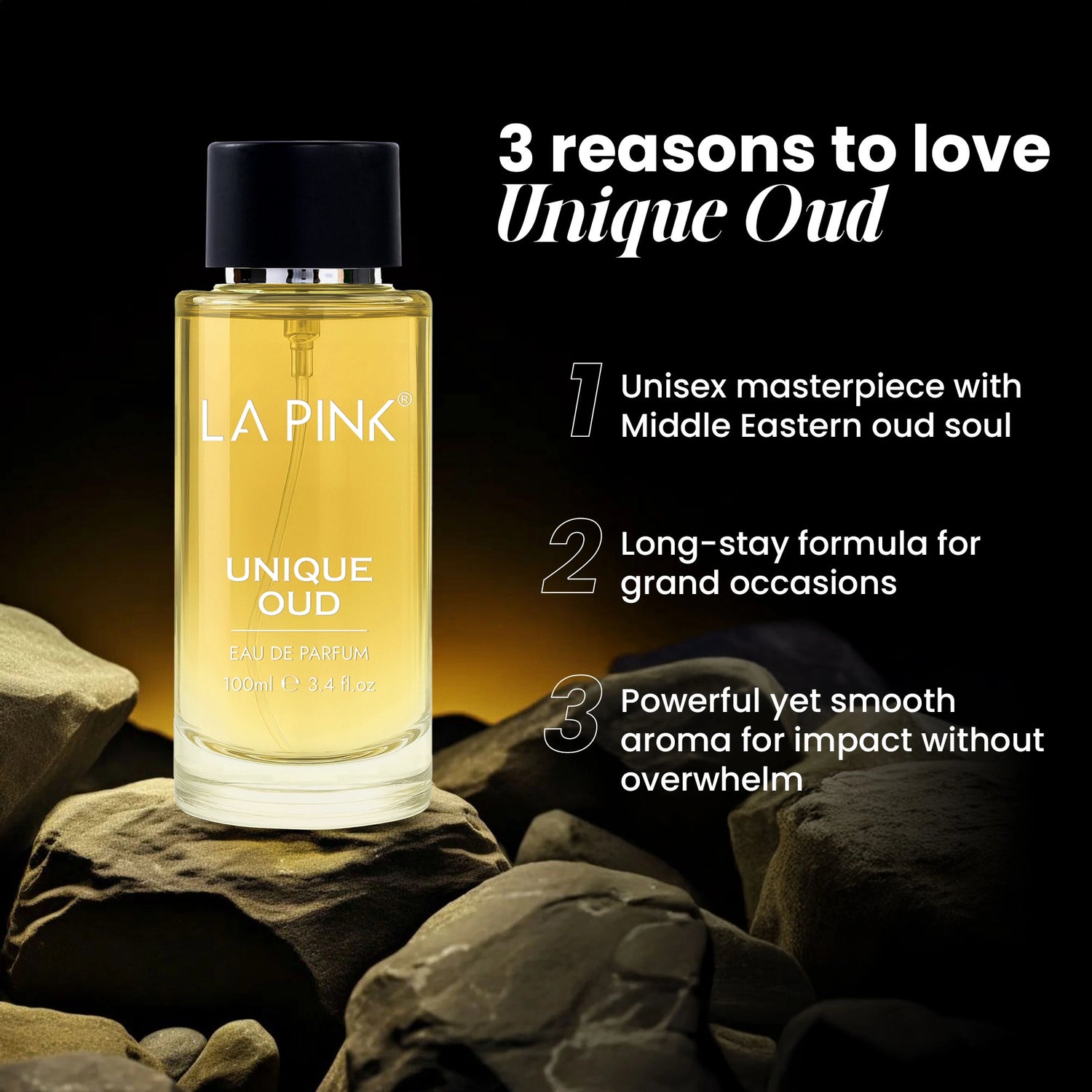 Unique Oud French Luxury Perfume  100 ML