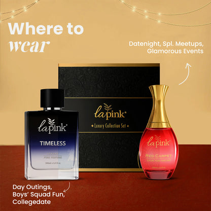 Red Carpet &amp; Timeless Pure Perfume Gift Set
