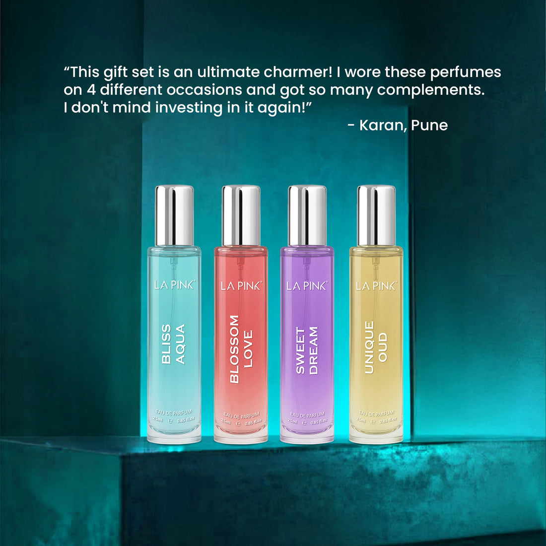 Silver Collection Unisex EDP Perfume Gift Set