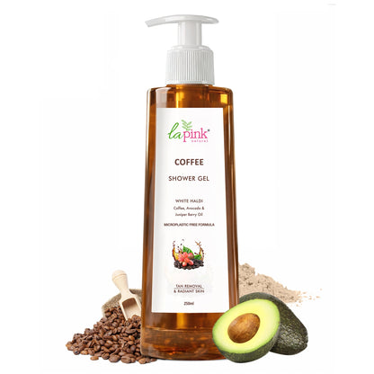 Energizing Coffee Shower Gel for Smooth &amp; Hydrated Skin