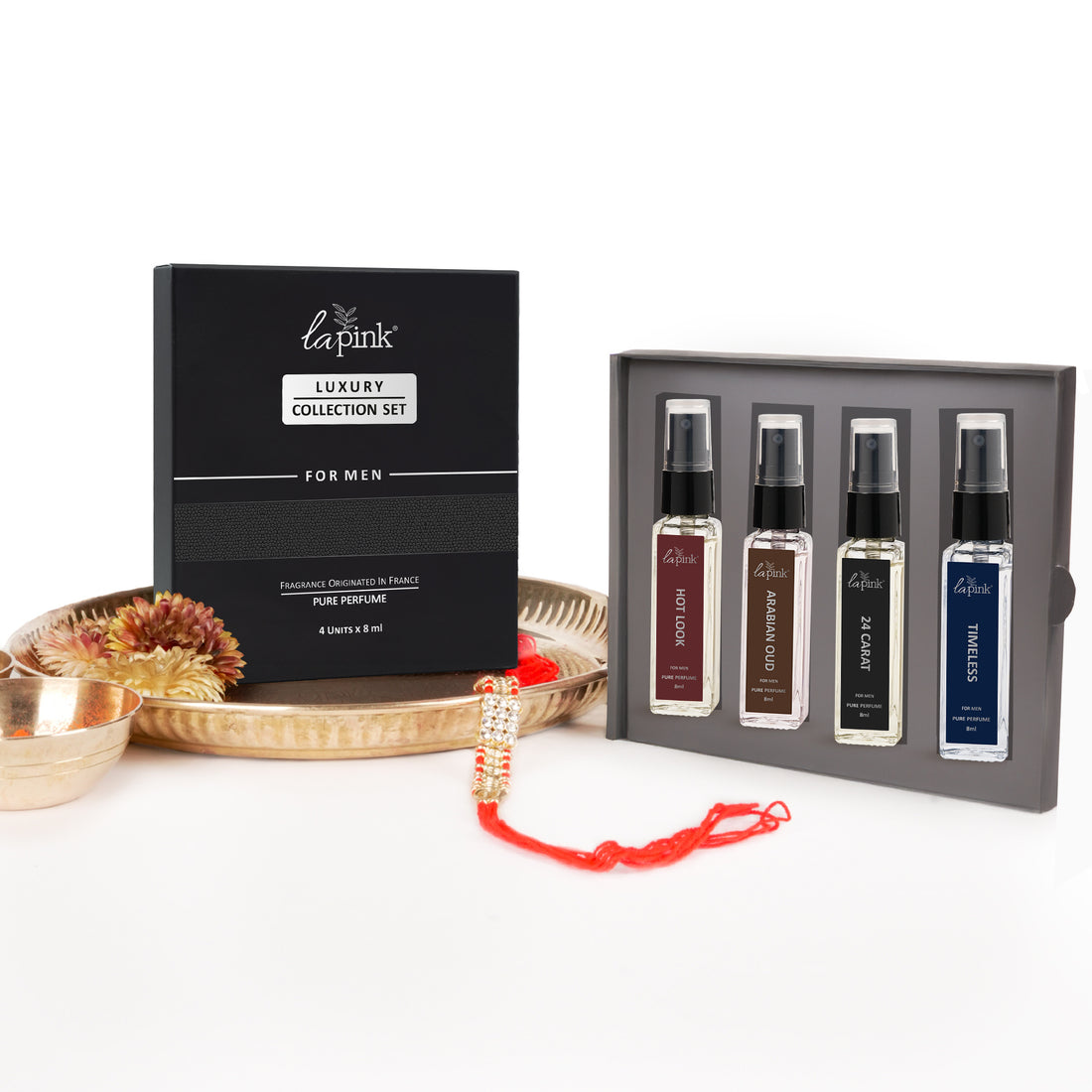 La Pink Perfume Men Gift Pack 8 ml (4Pcs)