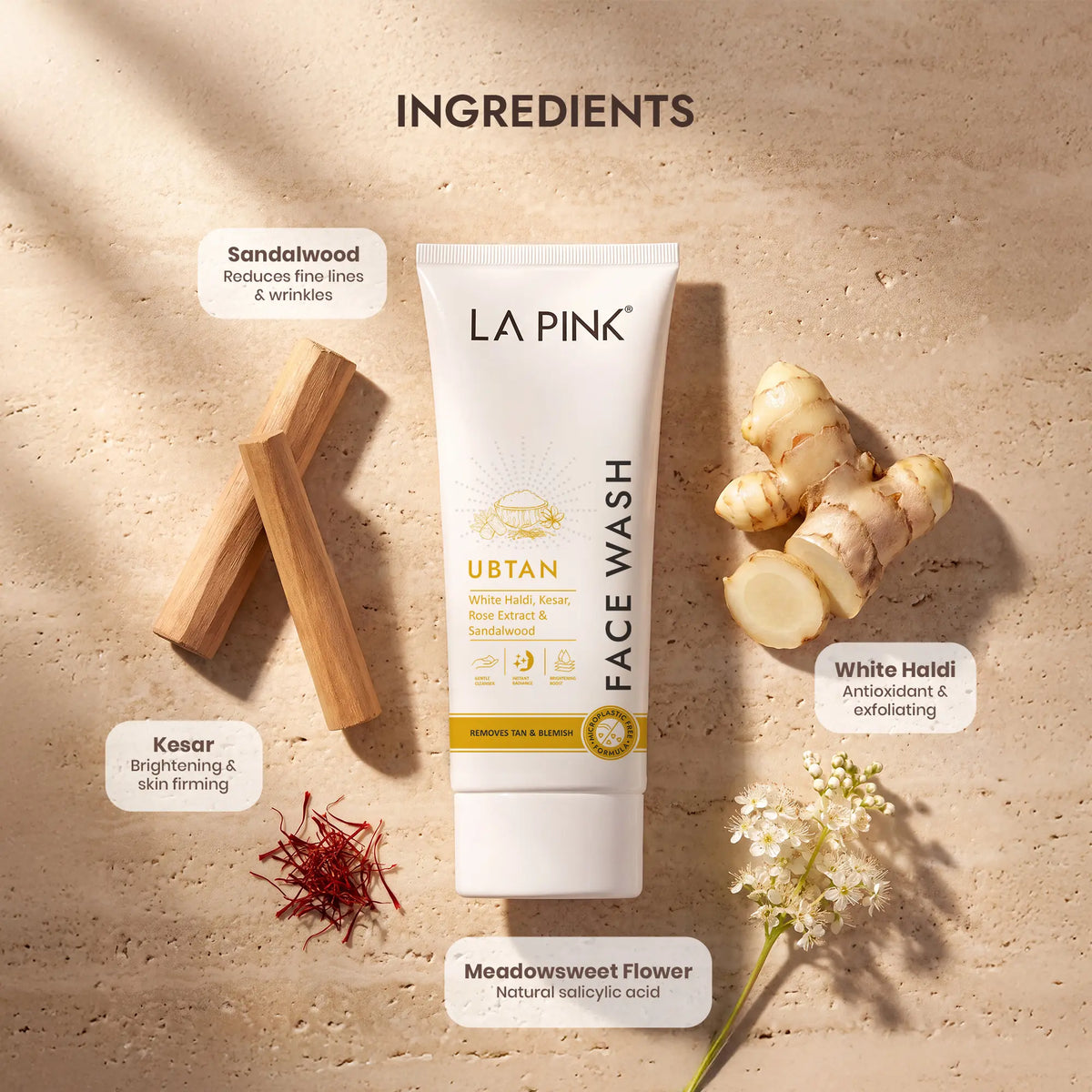 Ubtan Face Wash for Tan Removal